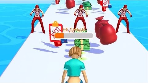 Run Rich 3D Mobile Game (lvl 4-6) - Best Android Games 2021