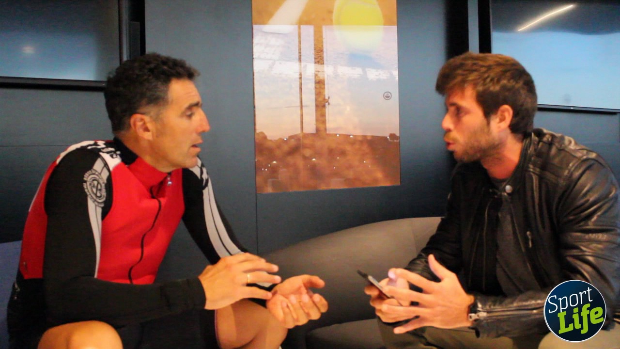 Entrevista a Miguel Indurain tras la marcha cicloturista Mallorca 312 gymkhana