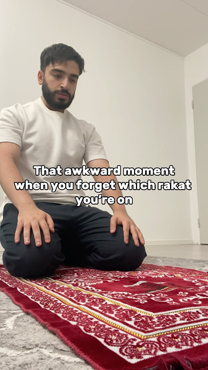 Forgetting which rakat you’re on