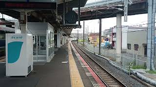 JR常磐線 E657系特急ときわ61号勝田行(オレンジパーシモン編成)龍ケ崎市駅通過