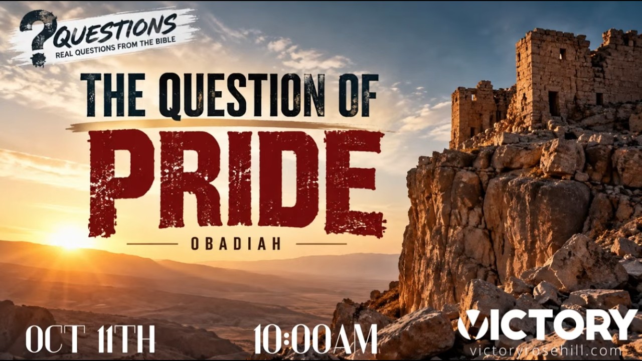 THE QUESTION OF PRIDE - 10/11/2026