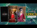Trending Lyrics Reels Editing | Instagram Reels Editing Tutorial | Alight Motion Lyrics Editing