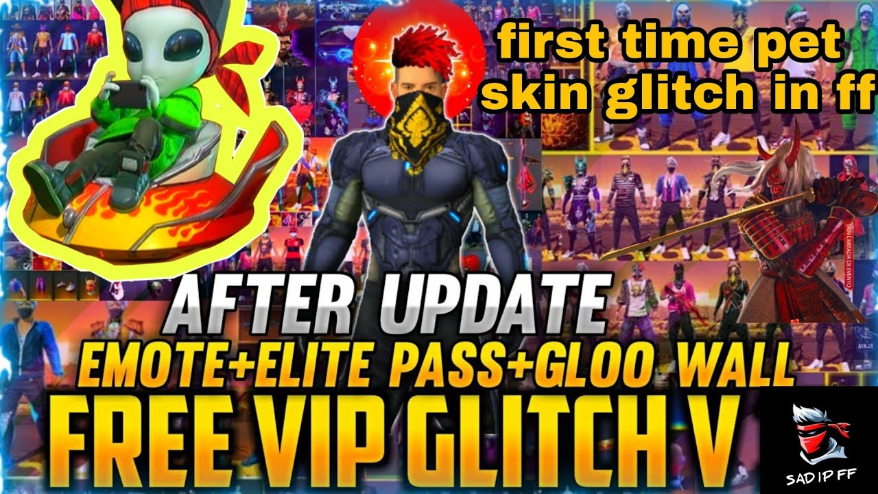 Update Vip Glitch Pack V9 FF (OB27) 🔥❗Free Fire VIP Glitch Pack❗Dress Glitch FF❗New VIP Glitch