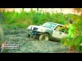 Nissan patrol gu vs pajero offroad bogged mud recovery