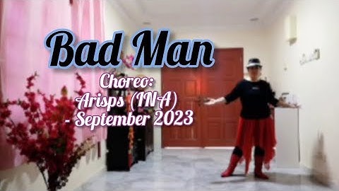 Bad Man - Line Dance (Arisps (INA) - September 2023) - demo