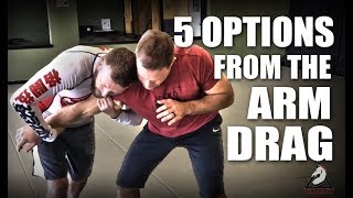 Jiu-Jitsu Techniques - 5 Arm Drag Options