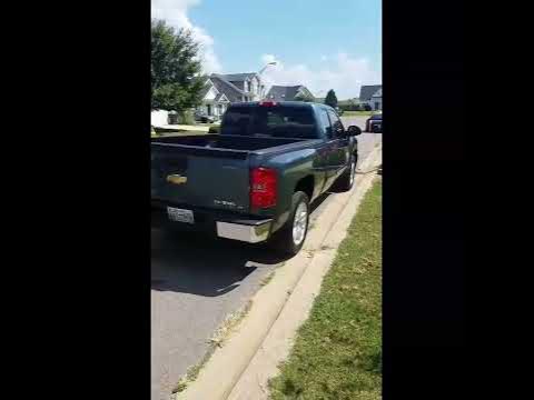 2008 Silverado Muffler Delete - YouTube