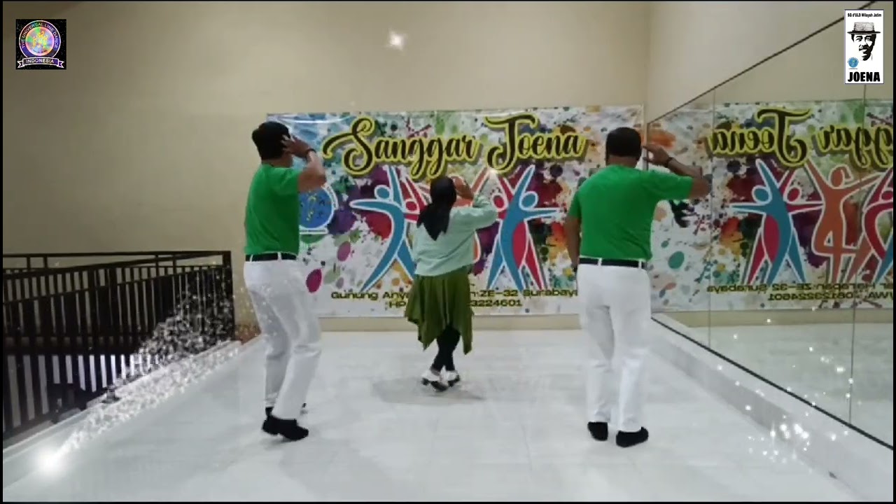 WHO I AM Line Dance//Choreo : Juli Santoso Pikir (Joena)//TRIO 2N1 : Joena, Hadi & Susan