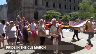 Watch Live: Pride In The Cle March In Downtown Cleveland