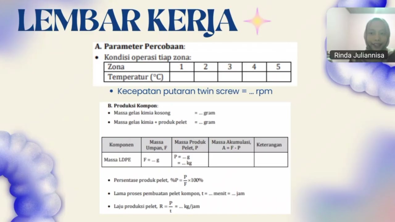 Kelompok 2. Praktikum Pemrosesan Polimer