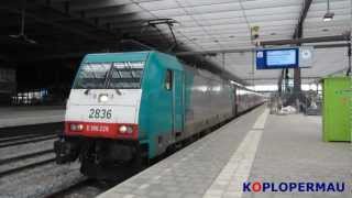 Olympische Beneluxtrein Vertrekt Van Rotterdam Centraal
