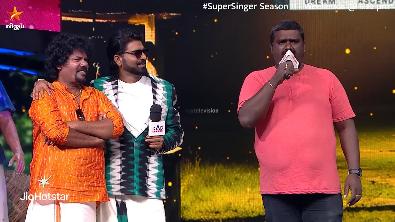 Woow... Woow.. கலக்கிபுட்டீங்க சார்..😍 | Super Singer Season 11 ...