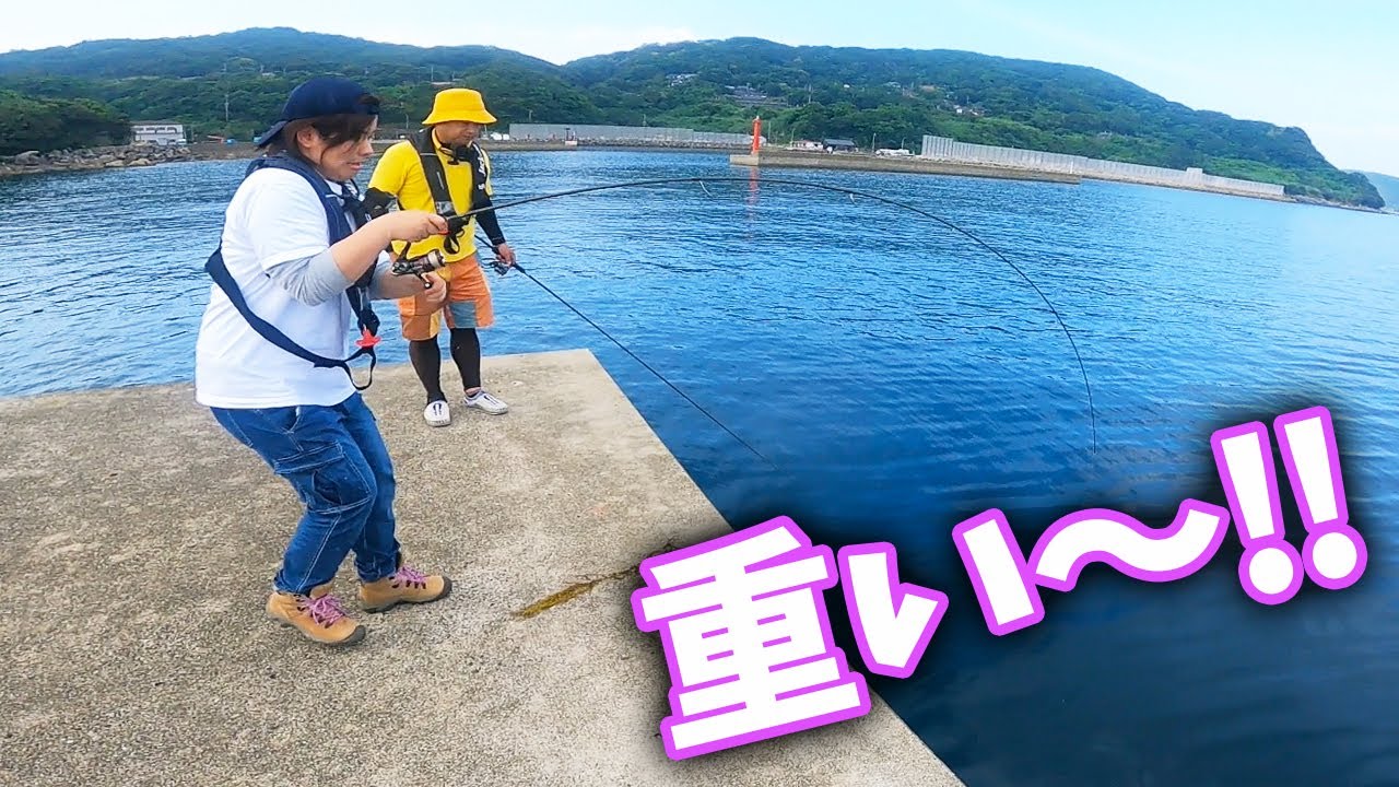 サビキにまさかの高級食材が食いついてけいこちゃん大喜び Youtube