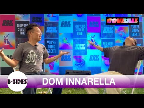 Dom Innarella Braves The Gov Ball 2025 Rain For Interview