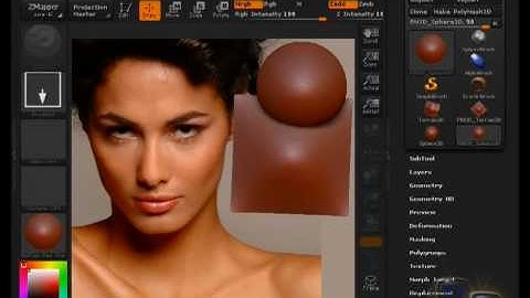 video tutorial MatCap Zbrush