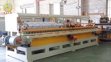 Tile ceramic process machine 14 Heads multifunciton arc edge gringding polishing machine.