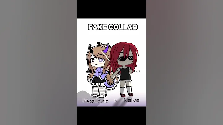 Fake Collab With @DriagnYune || #memes #edit #tweening #animation #trending #gacha #пустьзалетит