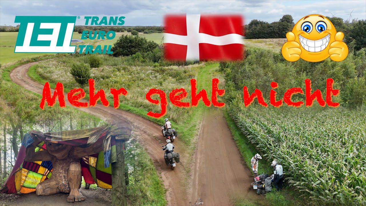 TET Dänemark #3 Tage Abenteuer, Platter Reifen und kein Biker hilft🤨,Die Husky ist perfekt für uns!