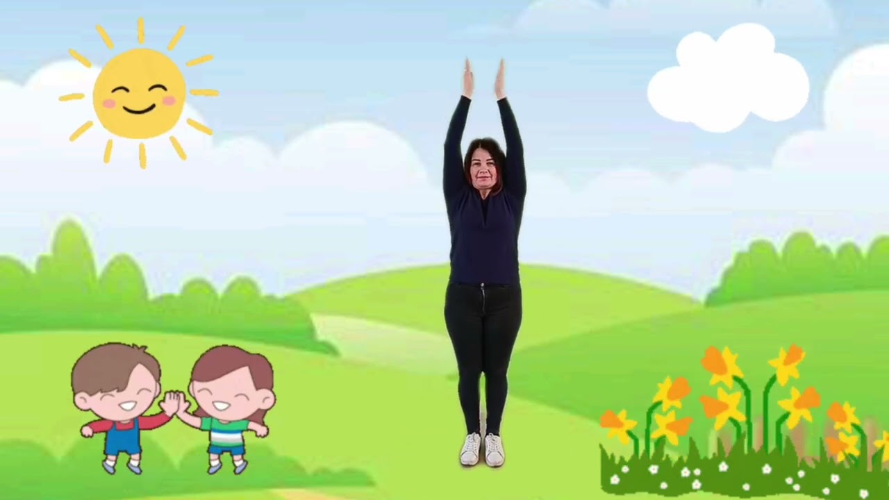 Фізкультура з пані Оксаною.Руханка 