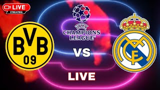 LIVE: Borussia Dortmund vs Real Madrid | UEFA Champions League Final 2024 | Video Game Simulation
