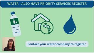 Priority Services Register
