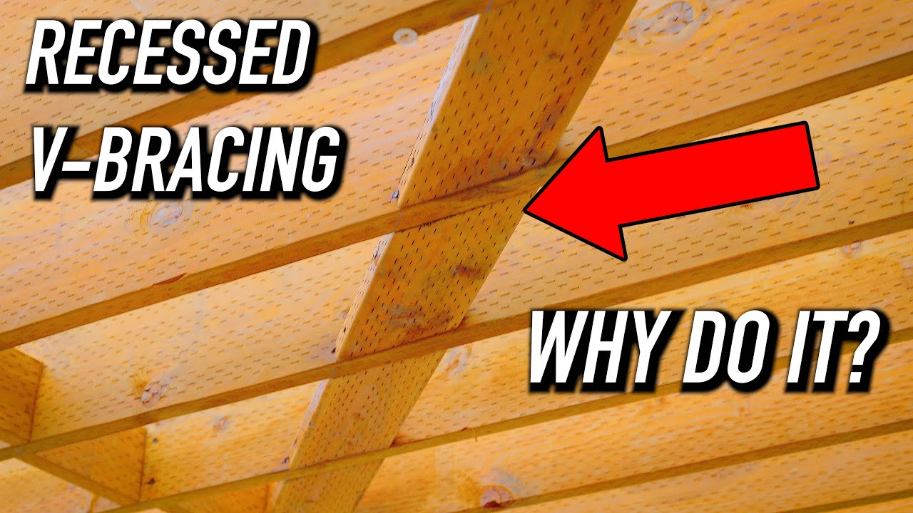 Recessed VBracing For Soffiting Dr Decks YouTube