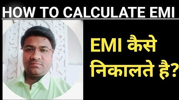 How To Calculate EMI (@gyanwithkumar )#excel #formula #exceltips