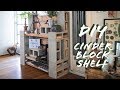 Diy cinder block shelf