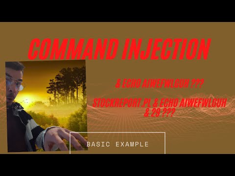 Commad Injection Attack - For Beginners #commandinjection #WebSecurity
