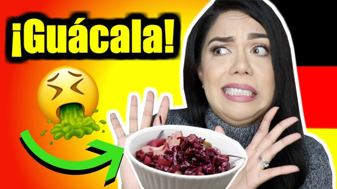 LA MÁS RARA Y ASQUEROSA COMIDA ALEMANA | MARIEBELLE TV