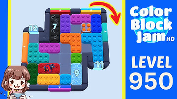 Color Block Jam Level 950 Solution Walkthrough