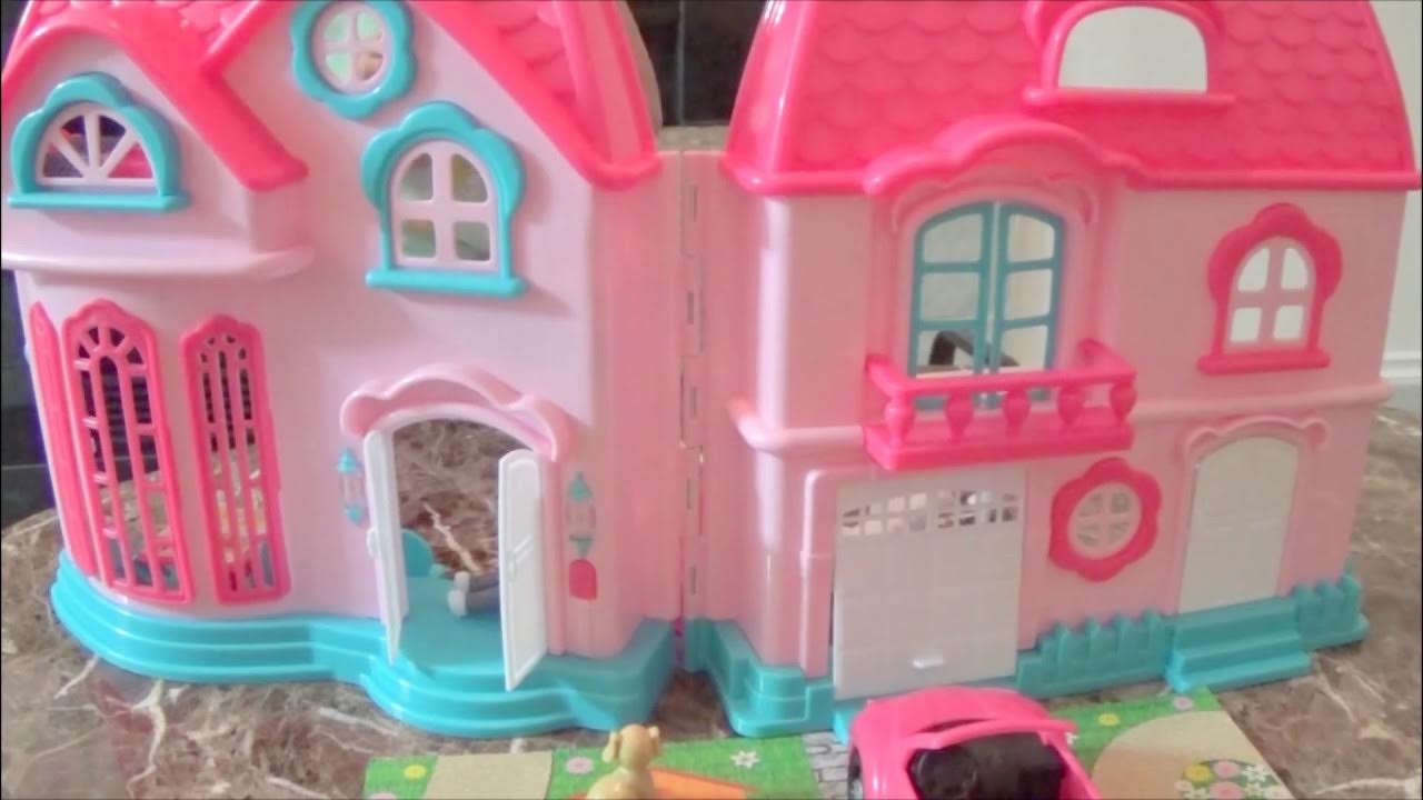 Kid Connection Dollhouse Play Set, Dollhouse Playset , Playhouse for