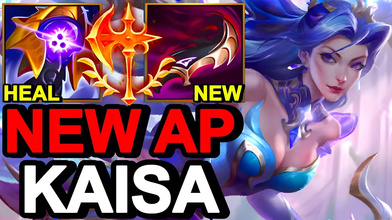 WILD RIFT CHINA KAISA ADC - NEW MAX AP KAISA BUILD RUNES - Crystal Rose ...