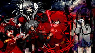 Blood & bones, whos all-seeing? Nobody knows! Yuri JUS VS Edgy Touhou Team [MUGEN 1.1]