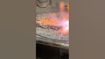 Epic Cuban Link Creation: Watch 350g of Gold Transform! ✨ #Shorts