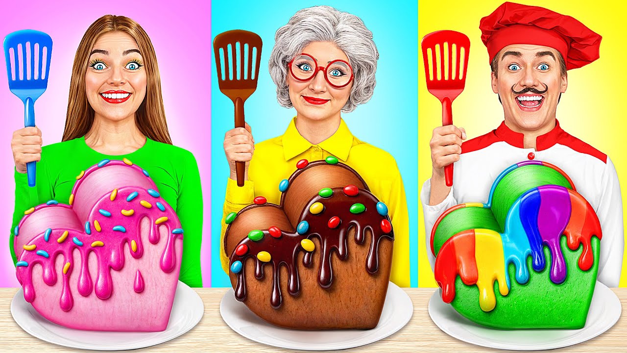 Multido Me vs Grandma Cooking Challenge | Funny Food Situations by Multi DO ...
