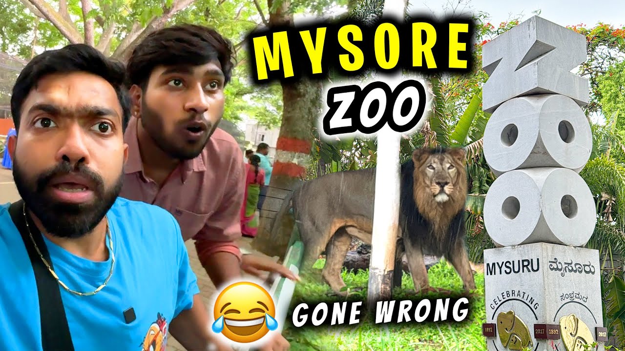 Mysore Zoo | चिड़ियाघर | GONE WRONG 😂