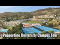 Pepperdine university campus tour  malibu california college tour