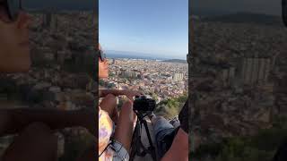 Barcelona view 🇪🇸🥺 check out our YouTube channel for Barcelona Vlog 🎥 #shots #vacation #viral