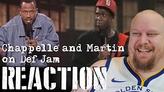 Chappelle and Martin DEF JAM REACTION - Raw comedy from 2 legends