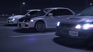 Mitsubishi Evo Midnight Run | 4K