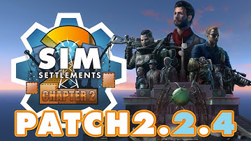 Sim Settlements 2 Patch 2.2.4: Data:30