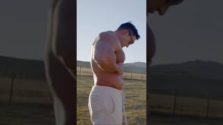 Chul Soon applies baby oil before the photoshoot . #bodybuilding