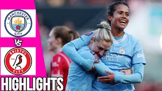 Manchester City vs Bristol City | Highlights | Women’s Super League | 28/04/24