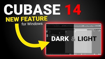 Cubase 14 NEW Feature: Light & Dark Mode