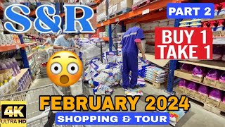 S&R | SHOPPING & TOUR | FEBRUARY 2024 | PART 2 | UPDATED PRICES | SUPER SALE | #Len TV Vlog [4K]
