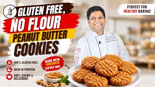 Gluten-Free No-Flour Peanut Butter Cookies Recipe | Soft & Chewy#food #health screenshot 5