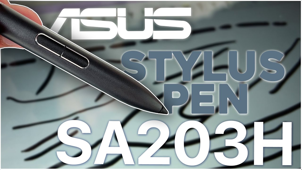 ASUS Stylus Pen 2.0 SA203H Stylus Pen mit USB-C - MPP2.0 Eingabestift  Review - YouTube