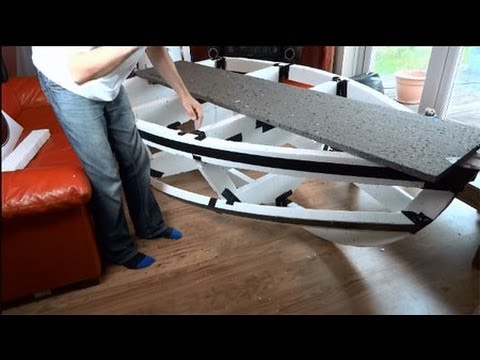 Video: Styrofoam Boat: How To Do It Yourself From Styrofoam And Fiberglass? A Drawing Of A Homemade Foam Boat. Manufacturing Without Fiberglass