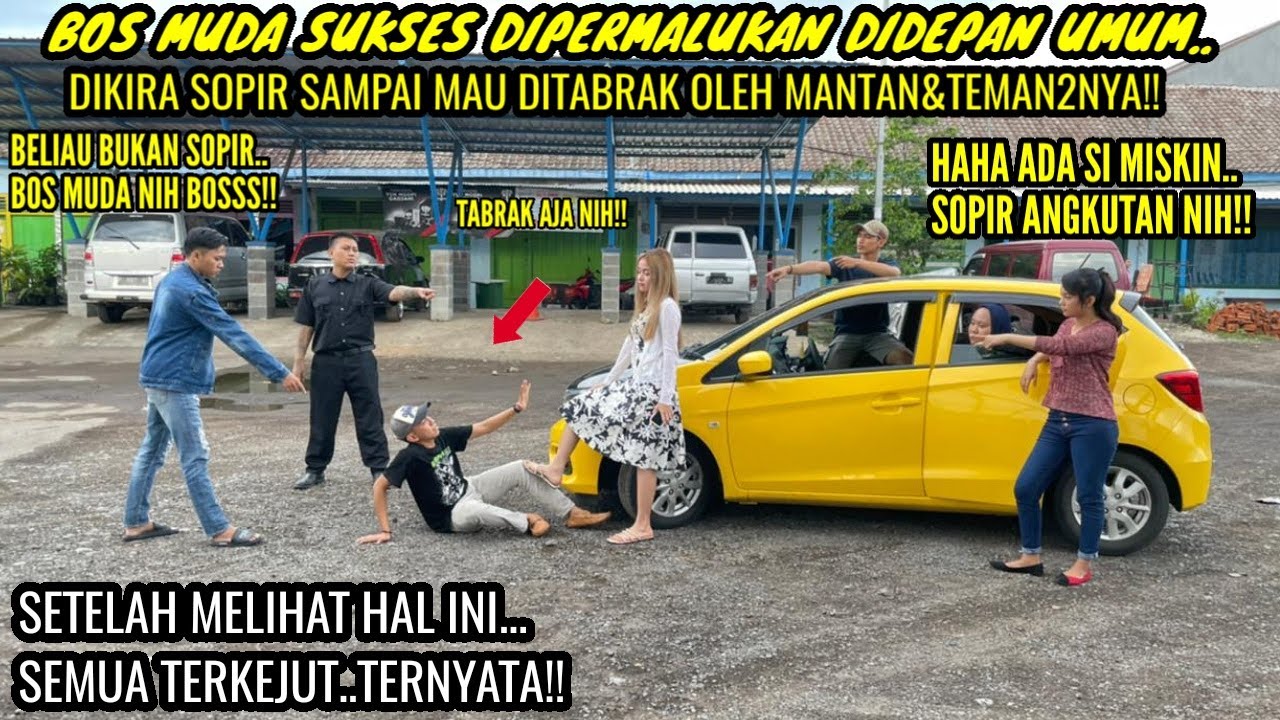 BOS MUDA DIPERMALUKAN DIDEPAN UMUM DIKIRA SOPIR ANGKUTAN UMUM OLEH MANTAN&TEMANNYA!!Tapi lihat ini..